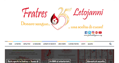 Desktop Screenshot of fratresletojanni.org